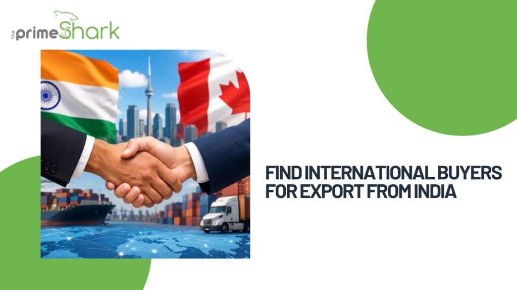 find international buyers for export from india